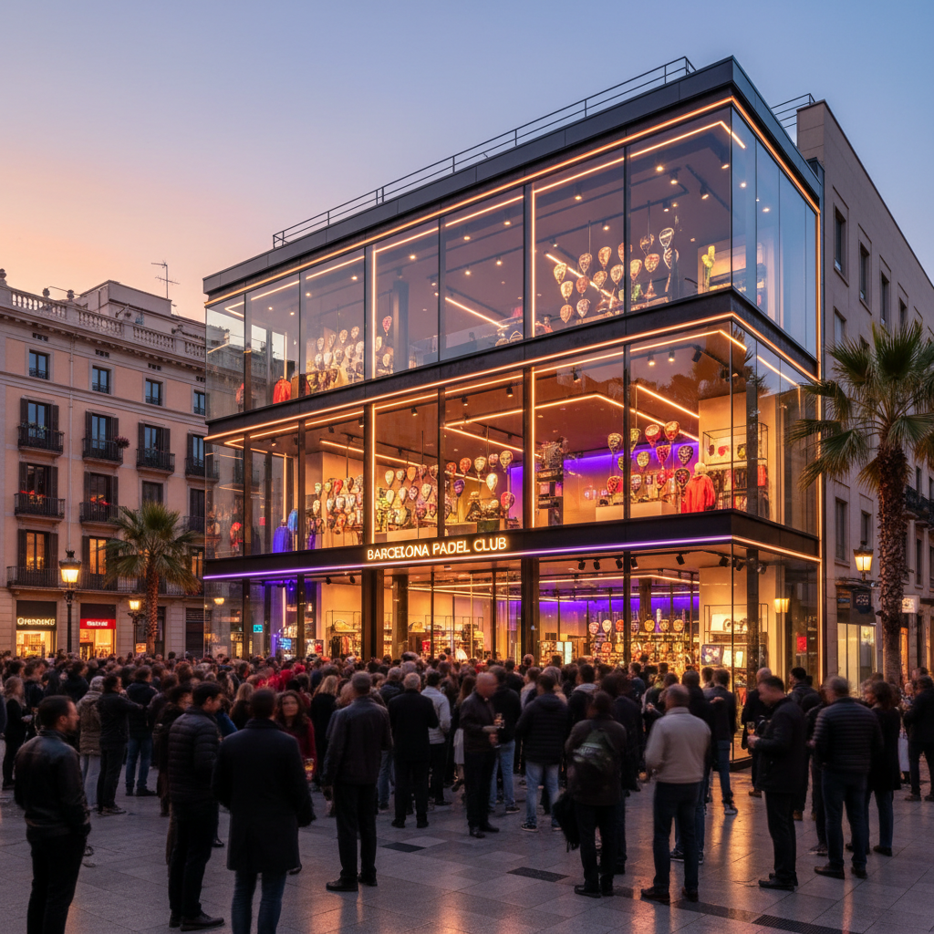 Padel Nuestro wächst: Barcelona-Flagship und Frankreich