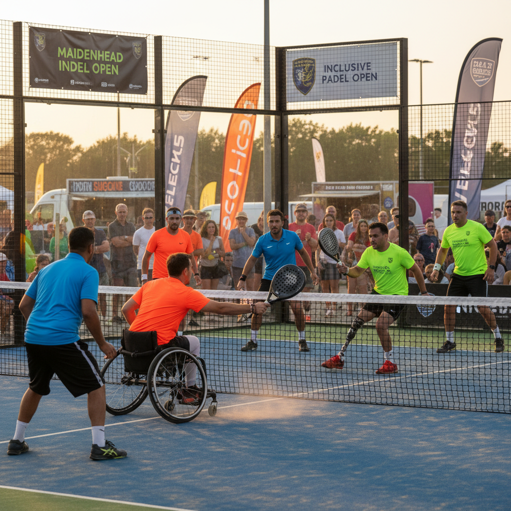 Inclusive Padel Tour vuelve a Maidenhead